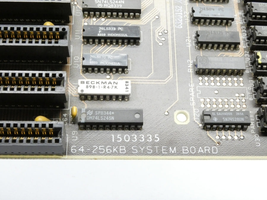 SYSTEM BOARD 1503335 64-256KB UNMP