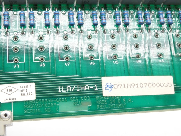 TEXAS INSTRUMENTS ILA/IHA-1 2598358-0001 REV. C NSNP