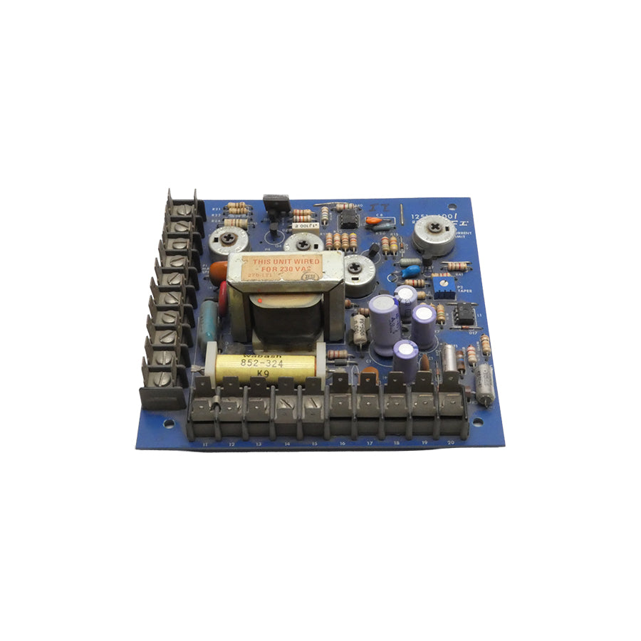 CONTROL BOARD 1251-4001 REV. D UNMP