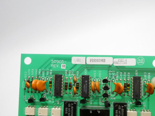 INDUSTRIAL SPARE PART 50905-002 REV. 08 NSNP