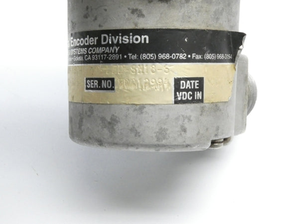 BEI H25D-2500-ABC-8830-LED-SM18-S 5VDC UNMP