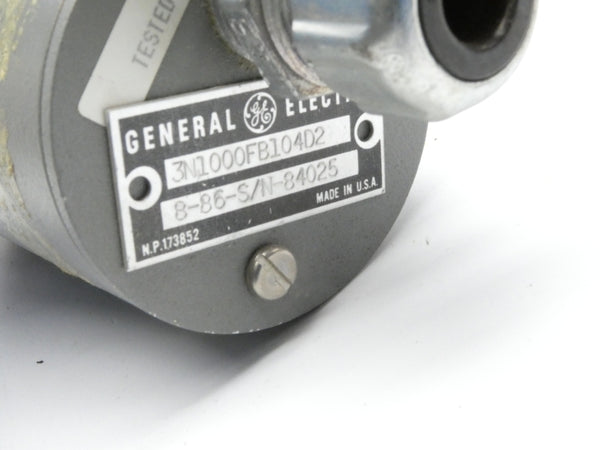 GENERAL ELECTRIC 3N1000FB104D2 UNMP