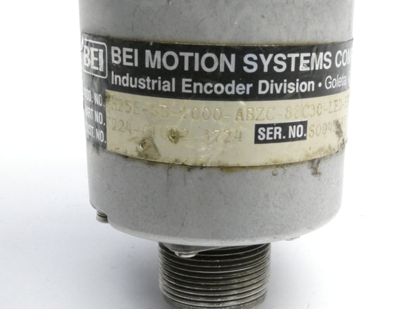 BEI H25E-SB-100-ABZC-88C30-LED-EM18-SPE-S 924-01002-3724 12VDC UNMP