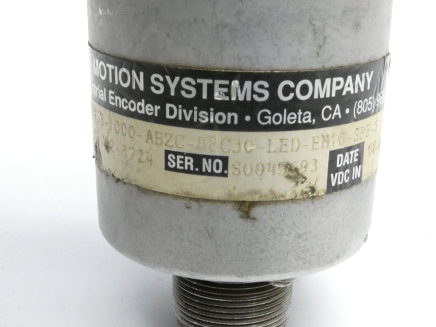 BEI H25E-SB-100-ABZC-88C30-LED-EM18-SPE-S 924-01002-3724 12VDC UNMP