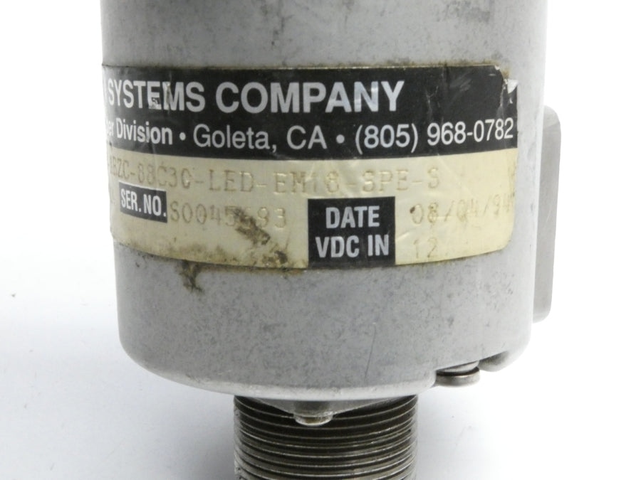 BEI H25E-SB-100-ABZC-88C30-LED-EM18-SPE-S 924-01002-3724 12VDC UNMP