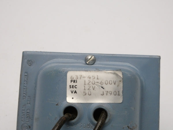 JEFFERSON ELECTRIC 637-451 120-600V UNMP