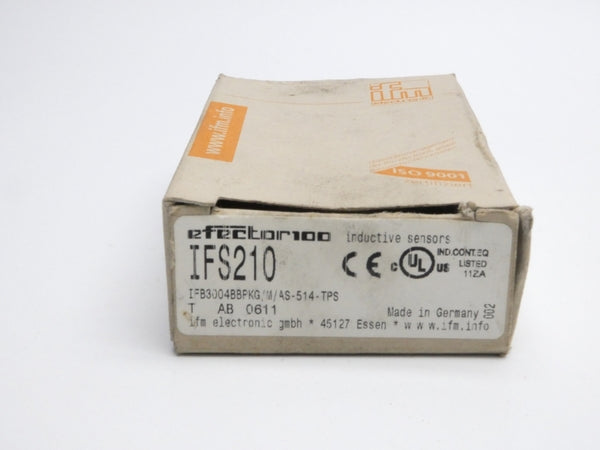 IFM EFECTOR IFB3004BBPKG/M/AS-514-TPS IFS210 NSMP