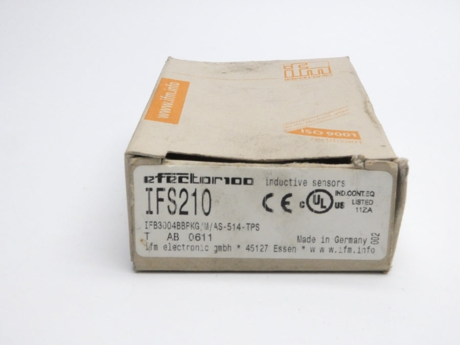 IFM EFECTOR IFB3004BBPKG/M/AS-514-TPS IFS210 NSMP