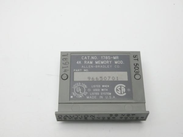 ALLEN BRADLEY 1785-MR (BR/YL) NSMP