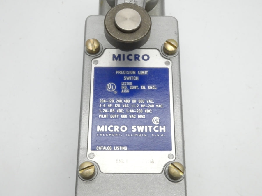 MICRO SWITCH 1ML1 600VAC 20A (GRAY) NSNP