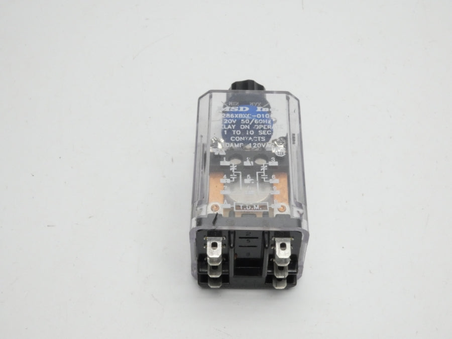 MSD INC. 286XBXC-010 120V 10A 1-10S UNMP