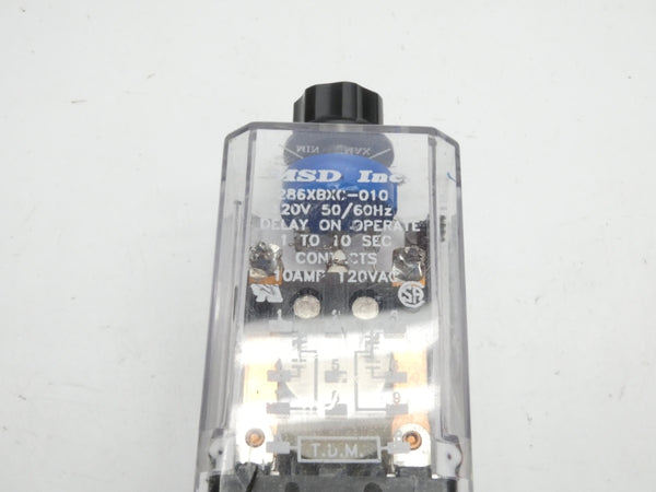 MSD INC. 286XBXC-010 120V 10A 1-10S UNMP
