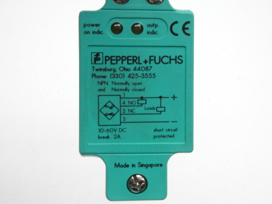 PEPPERL+FUCHS NJ20+U4+A 015767 10-60VDC 2A (AS IS) NSMP