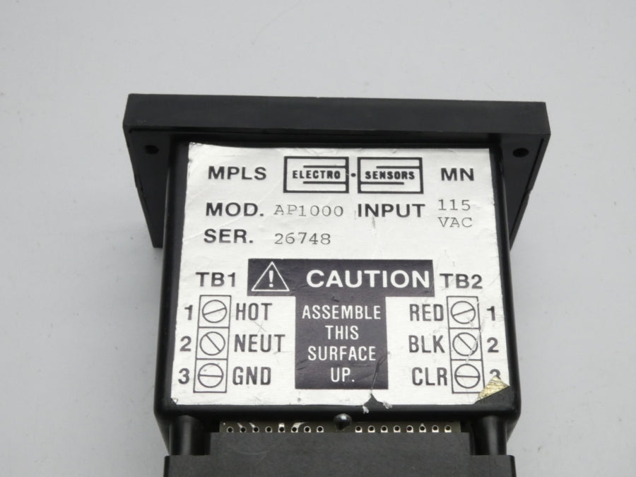 ELECTRO-SENSORS AP1000 115VAC (AS IS) UNMP