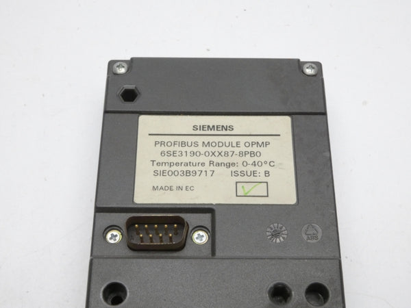 SIEMENS 6SE3190-0XX87-8PB0 NSNP