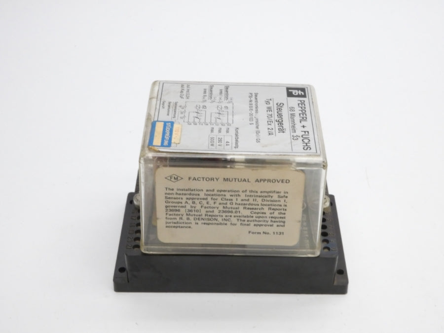 PEPPERL+FUCHS WE70/EX2/A 250V 4A (AS PICTURED) UNMP