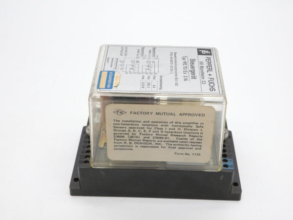 PEPPERL+FUCHS WE70/EX2/A 250V 4A UNMP
