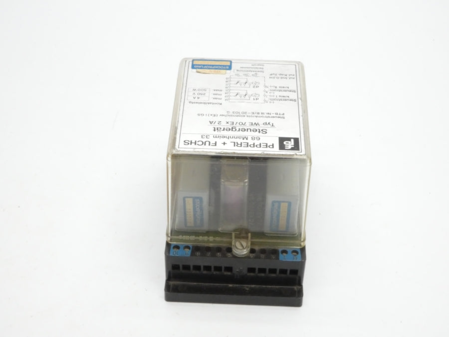 PEPPERL+FUCHS WE70/EX2/A 250V 4A UNMP