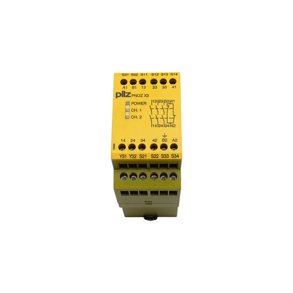 PILZ PNOZ-X3-115VAC/24VACDC-3N/O-1N/C-1SO 774315 115VAC 8A NSNP