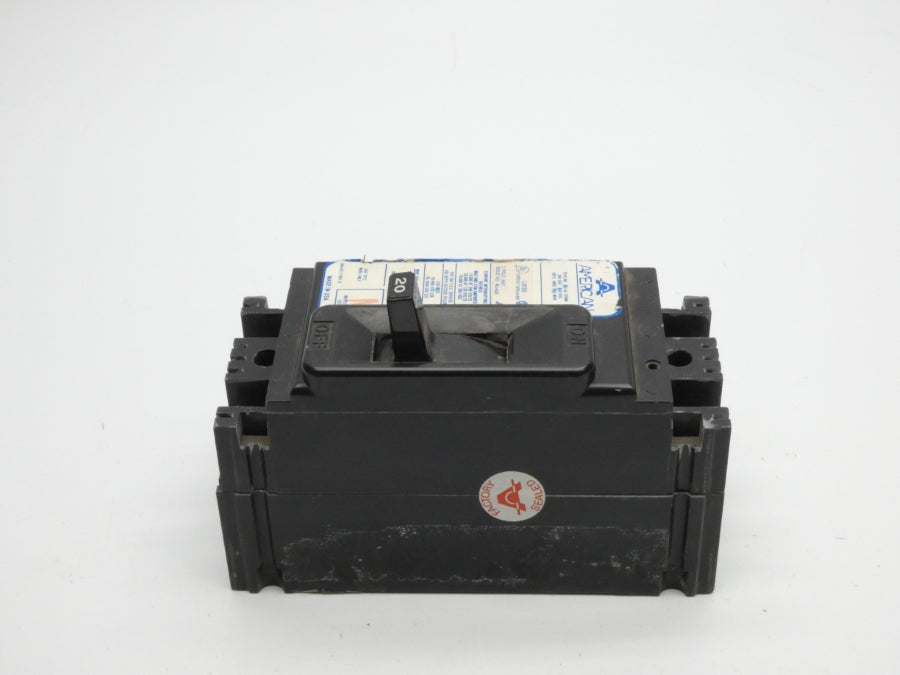 AMERICAN NE220 250VDC 20A UNMP