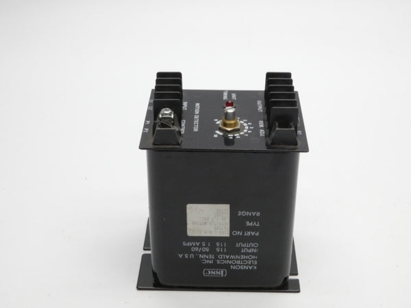 ISSC 1260-1-E-C 120VAC 1.5A .06-2.5A (AS PICTURED) NSNP
