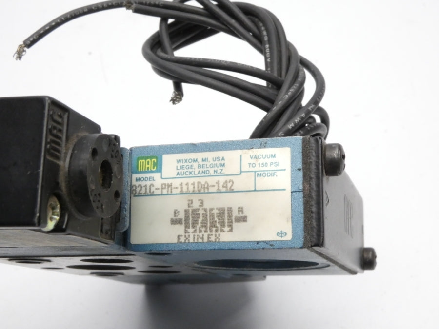 MAC 821C-PM-111DA-142 110/120V 150PSI UNMP