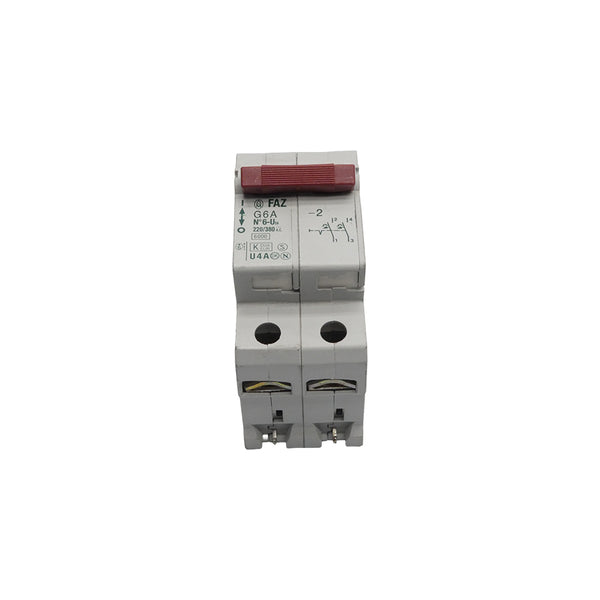 KLOCKNER MOELLER FAZ-G6A-2 220/380VAC 6A NSNP