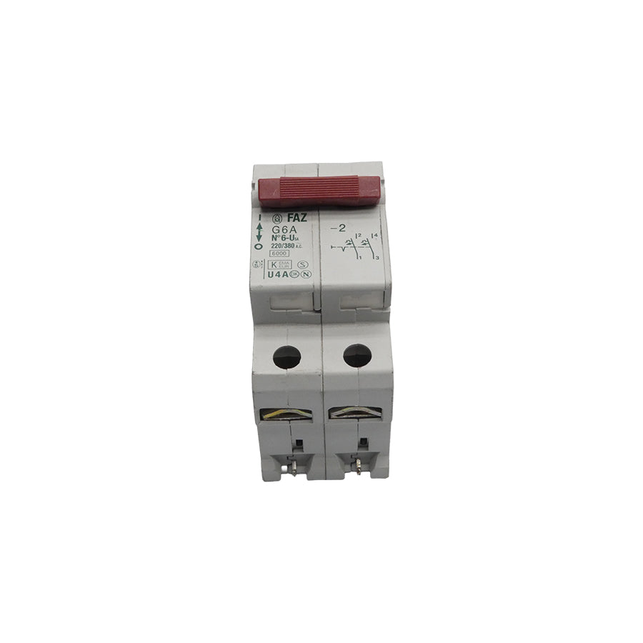 KLOCKNER MOELLER FAZ-G6A-2 220/380VAC 6A NSNP