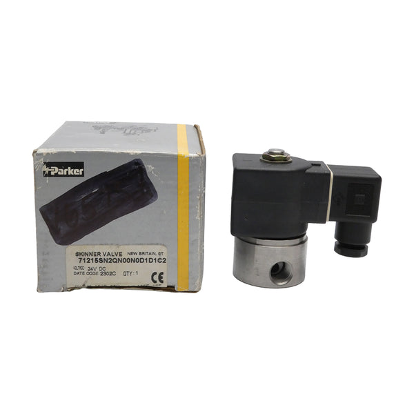PARKER 71215SN2QN00N0D1D1C2 24VDC 60PSI 5/32" NSMP
