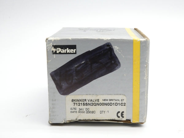 PARKER 71215SN2QN00N0D1D1C2 24VDC 60PSI 5/32" NSMP