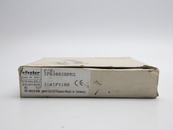 IFM EFECTOR IFB3002BPKG IF5188 18-36VDC NSMP