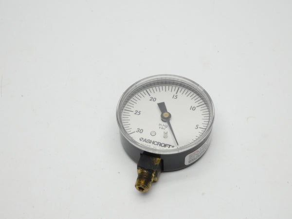 ASHCROFT 25W1005H01LVAC 30"/0HG VAC NSMP