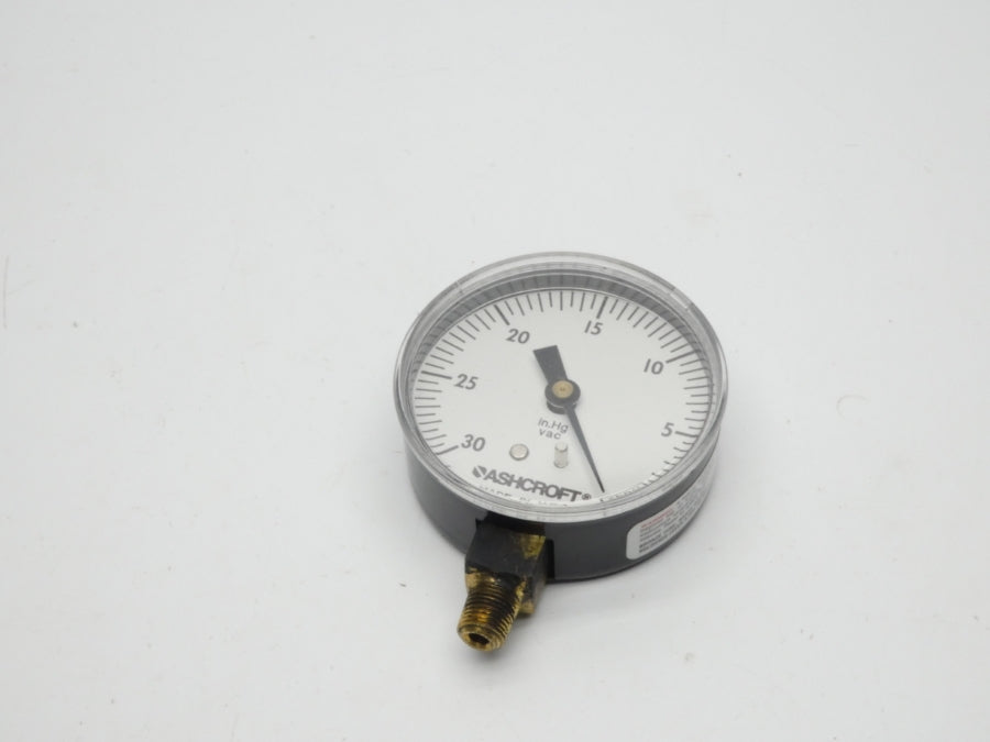 ASHCROFT 25W1005H01LVAC 30"/0HG VAC NSMP