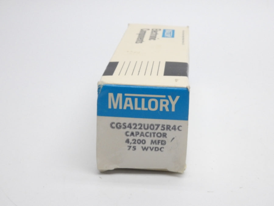 MALLORY CGS422U075R4C 75VDC NSMP