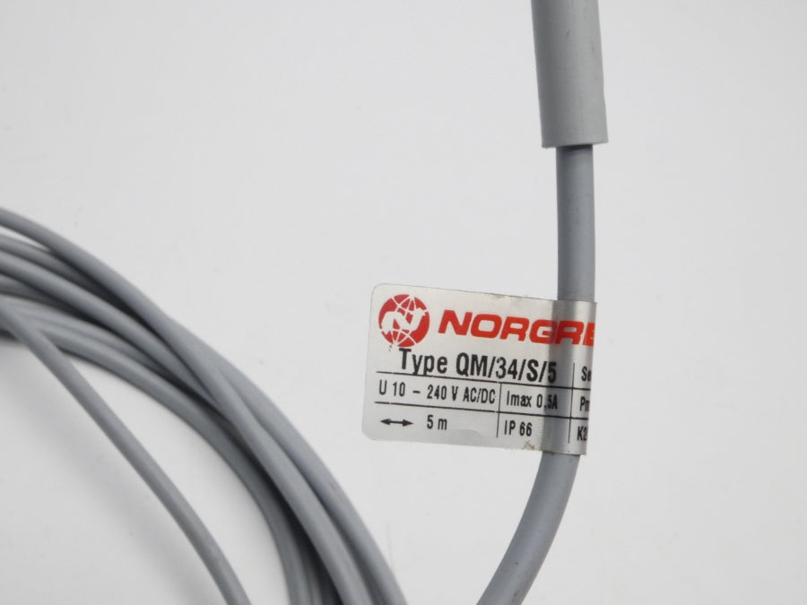 NORGREN QM/34/S/5 SER. C 240VAC/DC 0.5A UNMP