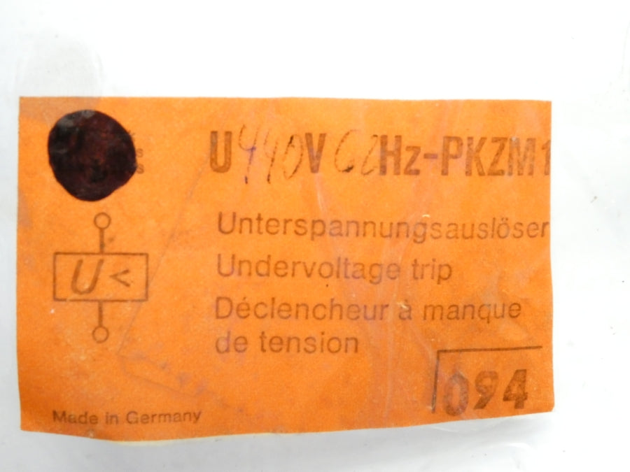 KLOCKNER MOELLER U-PKZM0 440V NSMP