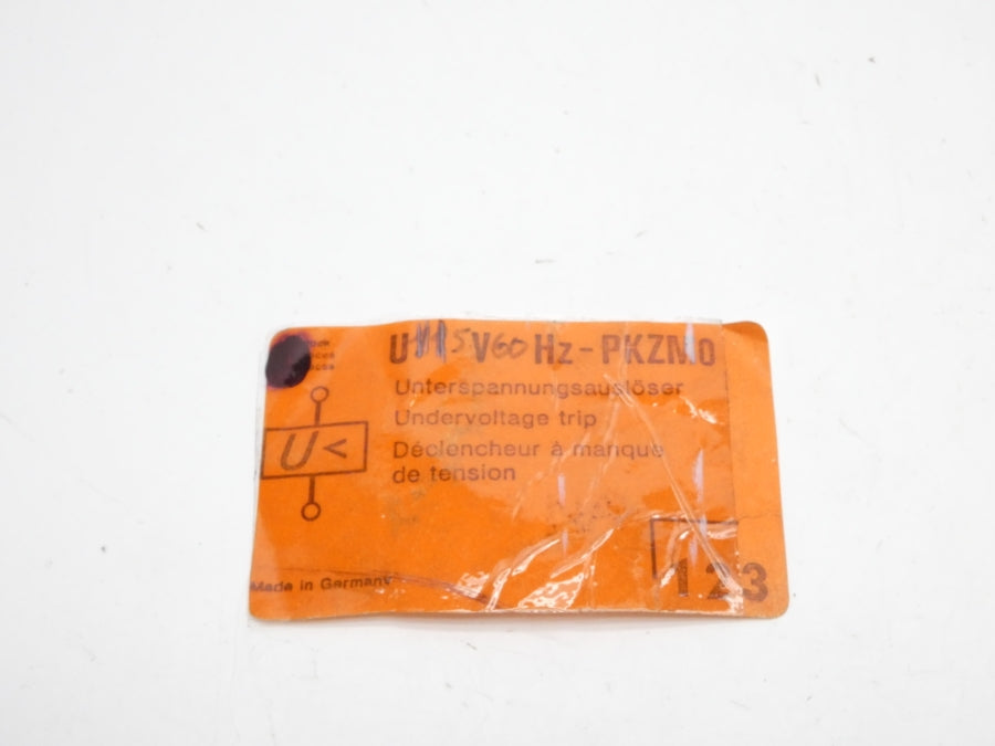 KLOCKNER MOELLER U-PKZM0 115V NSNP