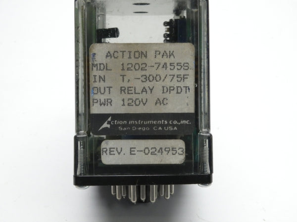 ACTION INSTRUMENTS 1202-7455S 120VAC UNMP