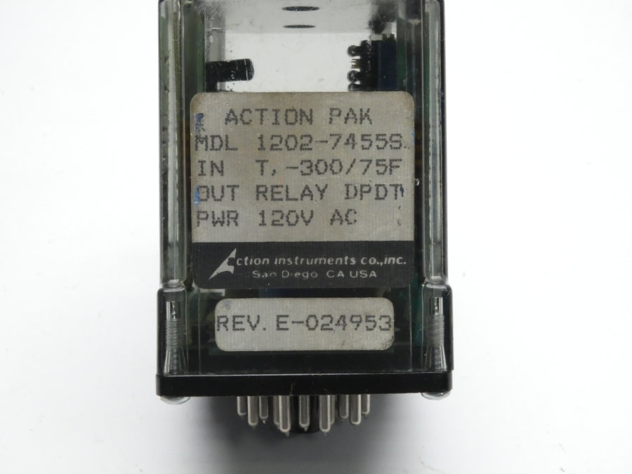 ACTION INSTRUMENTS 1202-7455S 120VAC UNMP