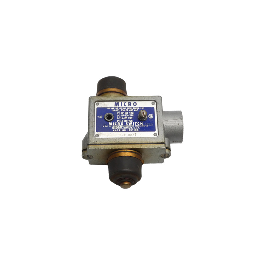 MICRO SWITCH BZE-RNX1 480VAC 15A (GRAY) UNMP