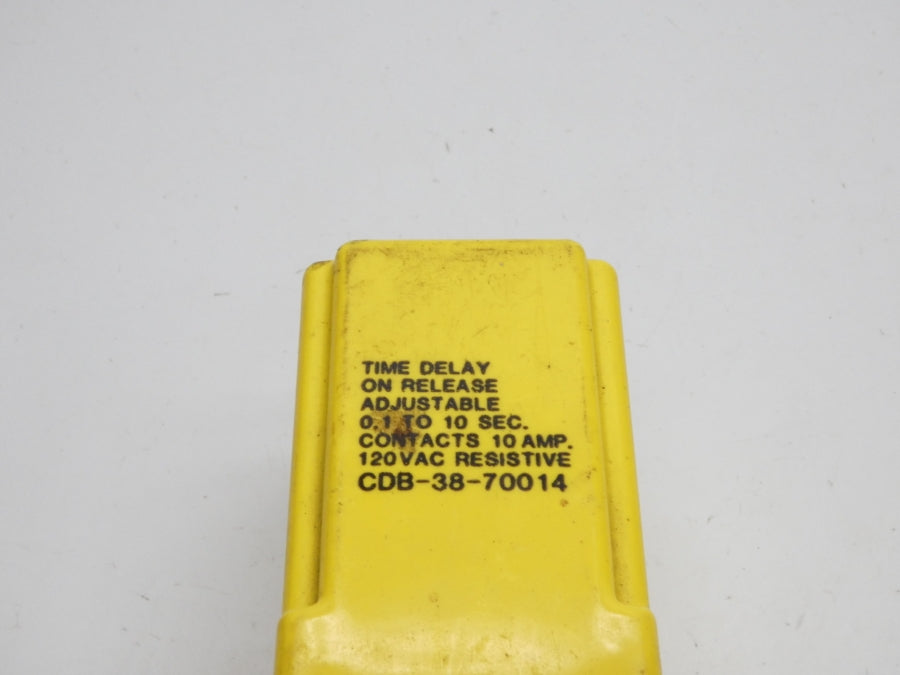 POTTER&BRUMFIELD CDB-38-70014 120V 10A 0.1-10S UNMP