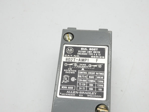 INDUSTRIAL SPARE PART 802T-AMP1 SER. F 120-600V 60A (AS IS) NSNP