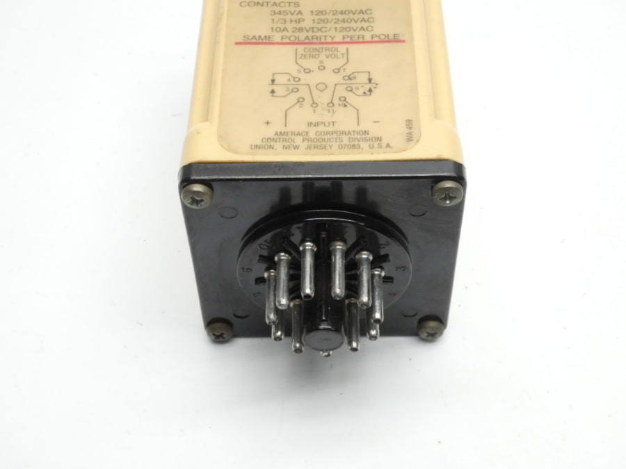 AGASTAT SSCC22ANA 120VAC/DC 10A 1-30M UNMP