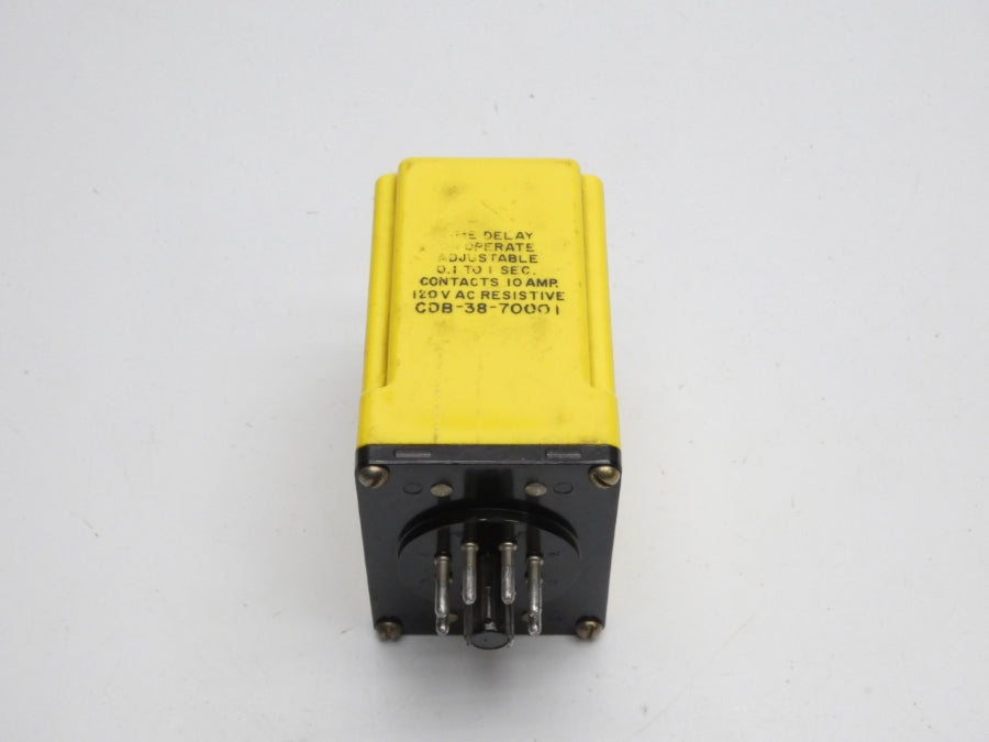 POTTER&BRUMFIELD CDB-38-70001 120VAC 10A 0.1-1S UNMP