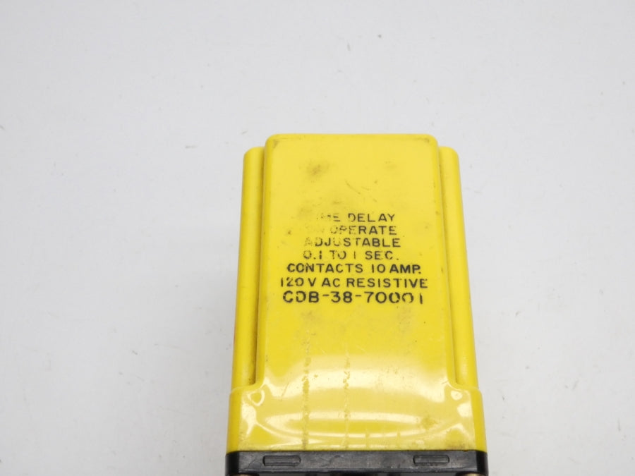 POTTER&BRUMFIELD CDB-38-70001 120VAC 10A 0.1-1S UNMP