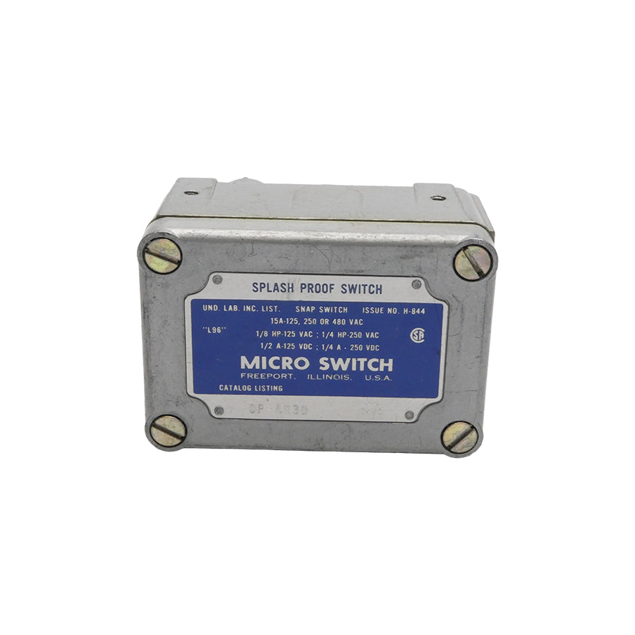 MICRO SWITCH OP-AR30 480VAC 15A (GRAY) NSNP