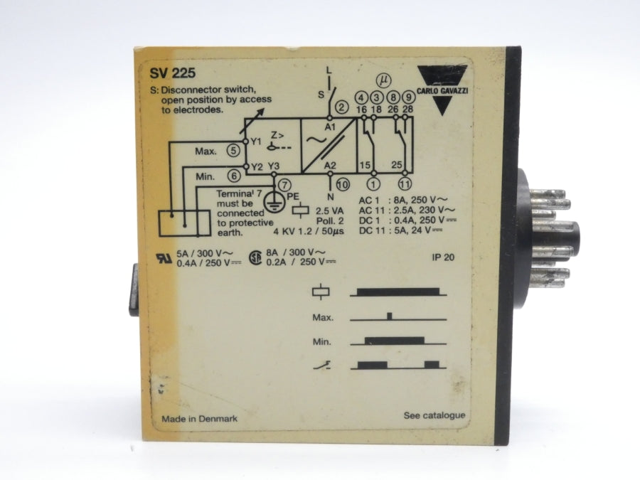 CARLO GAVAZZI SV225115 115V 8A UNMP