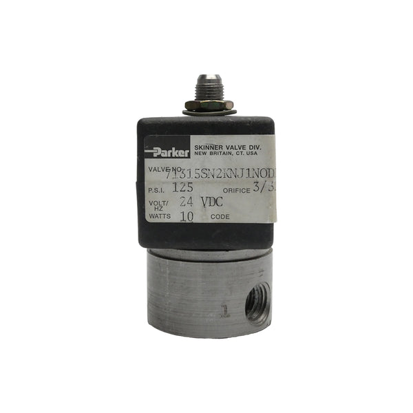 PARKER 71315SN2KNJ1NOD1P1C2 24VDC 125PSI 3/32" UNMP