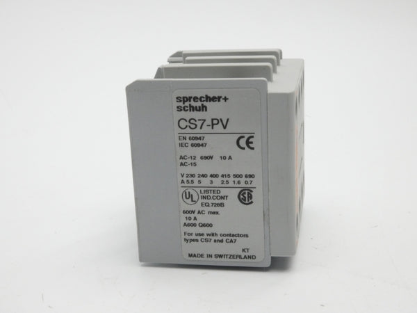 SPRECHER+SCHUH CS7-PV-40 690V 10A NSMP