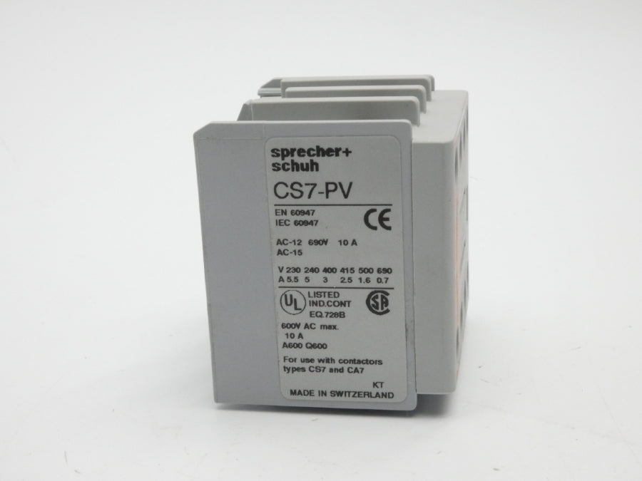 SPRECHER+SCHUH CS7-PV-40 690V 10A NSMP